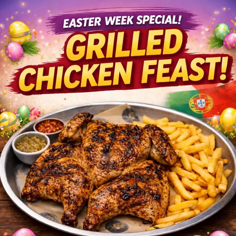 Easter Portuguese Grilled Chicken