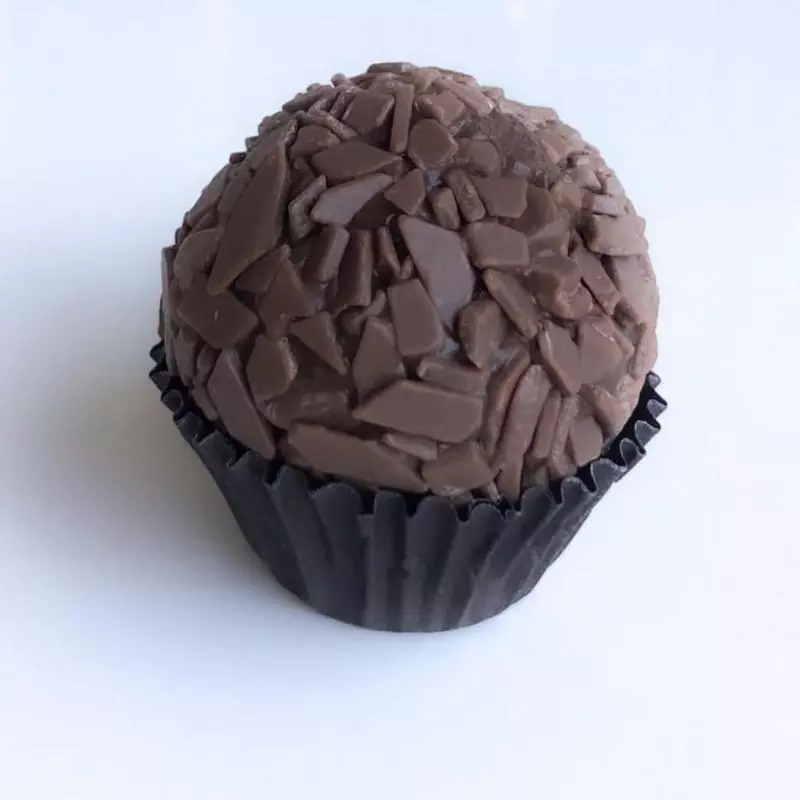 Brigadeiro de chocolate belga