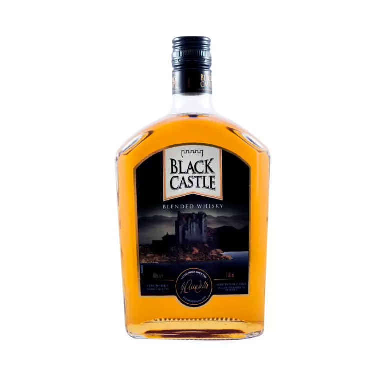 WHYSKY BLACK CASTLE NEGRO 750ML