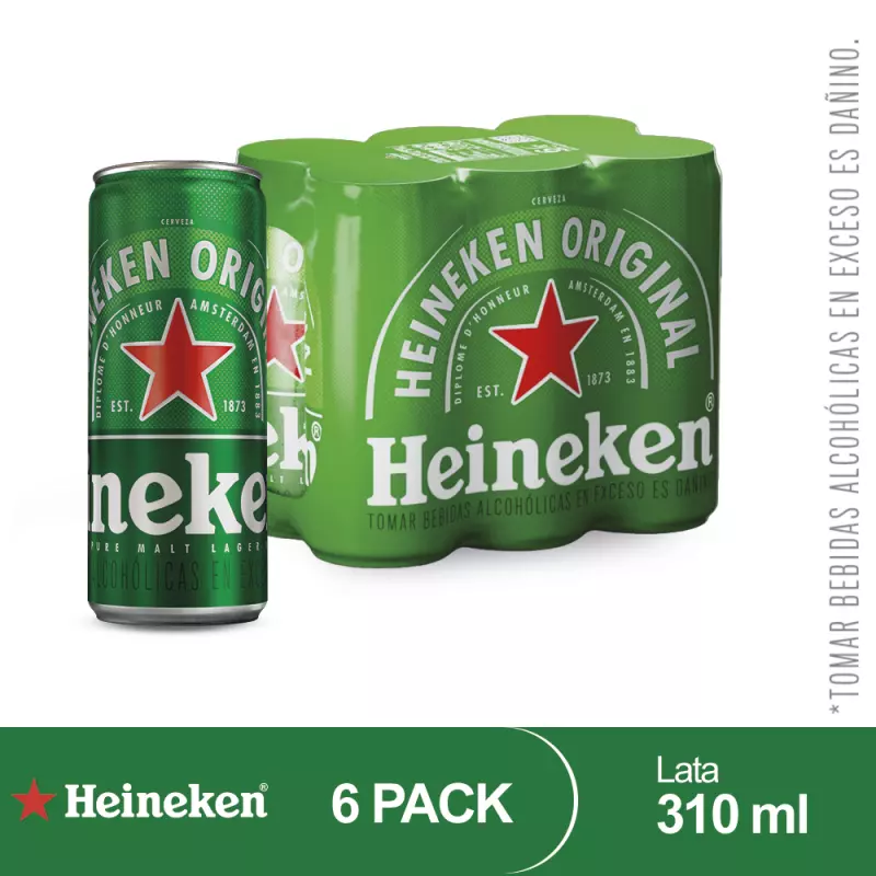 HEINEKEN LATA 310 ML