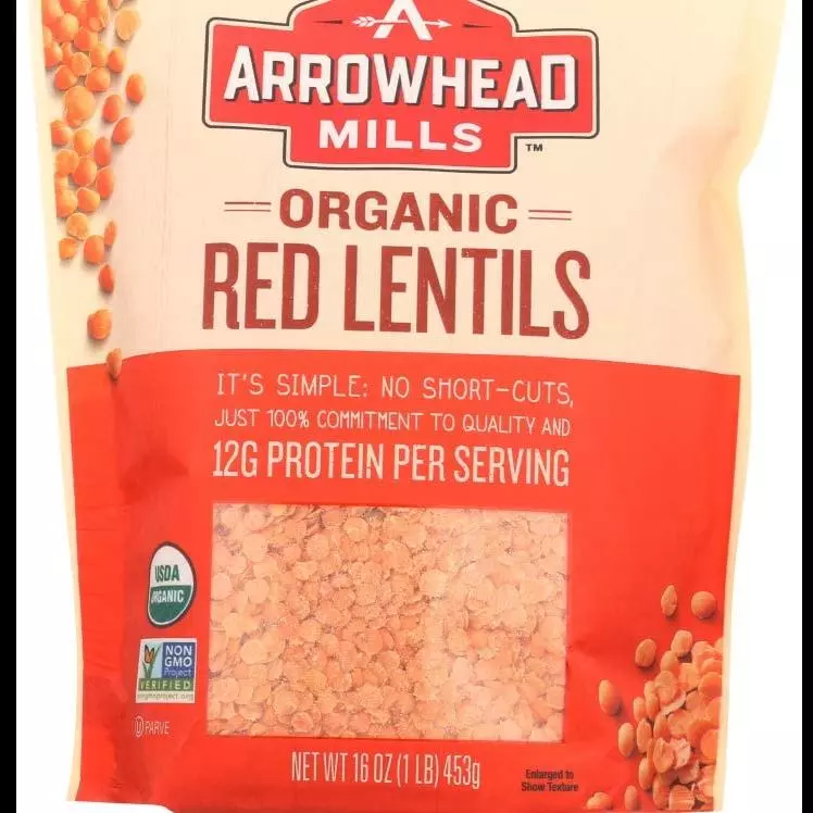 SKU 7331 Organic Red Lentils