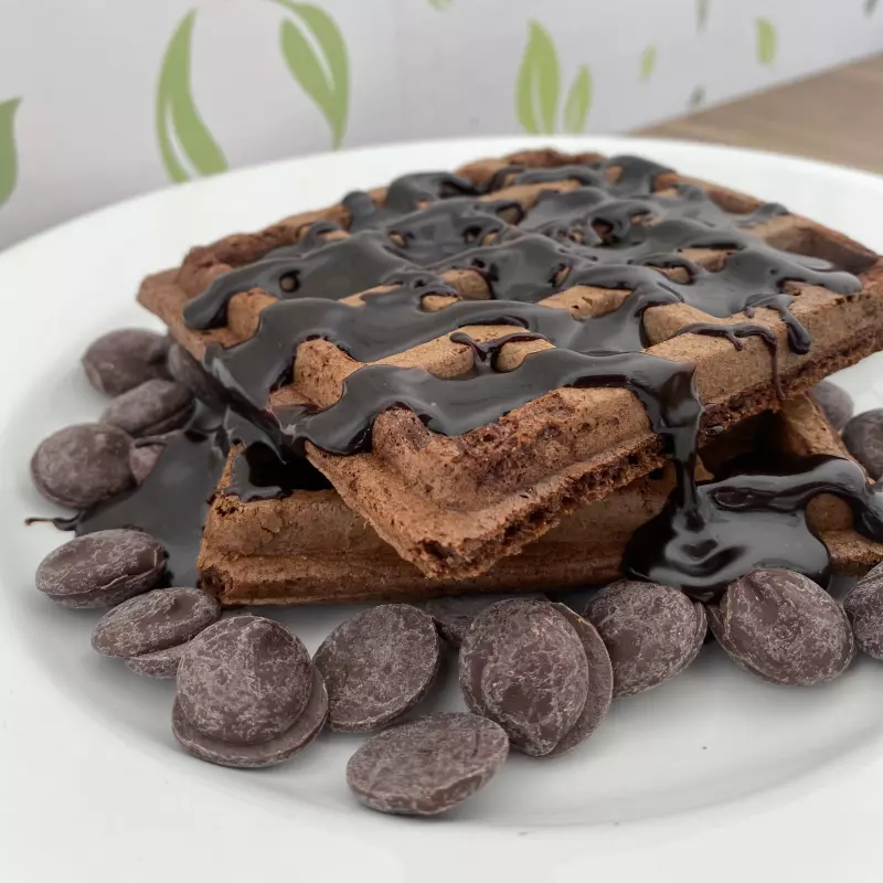 Waffle de Chocolate cong+ Cobertura(copy)
