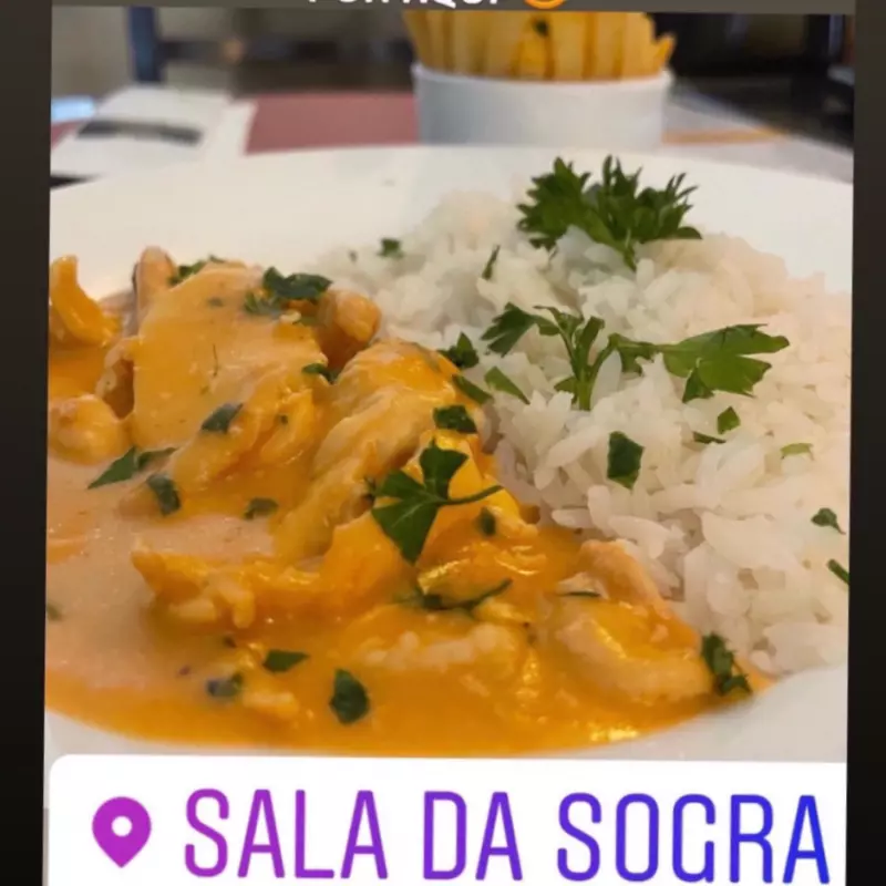 Strogonoff de Frango