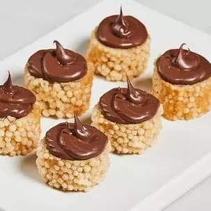 Banana no flocos/nutella6und.