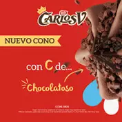 Barquillo Carlos V Sabor Chocolate,