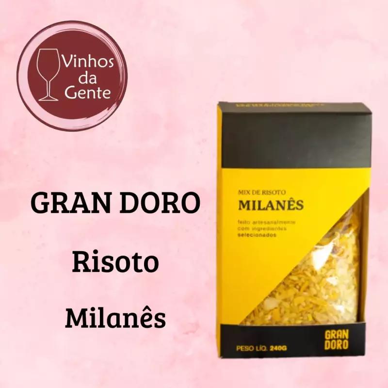RISOTO MILANÊS GRAN DORO
