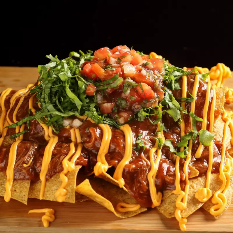 Nachos con Pulled Pork