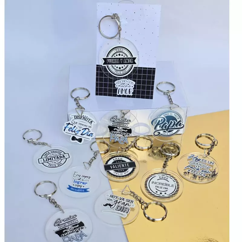 llavero cartón f padre