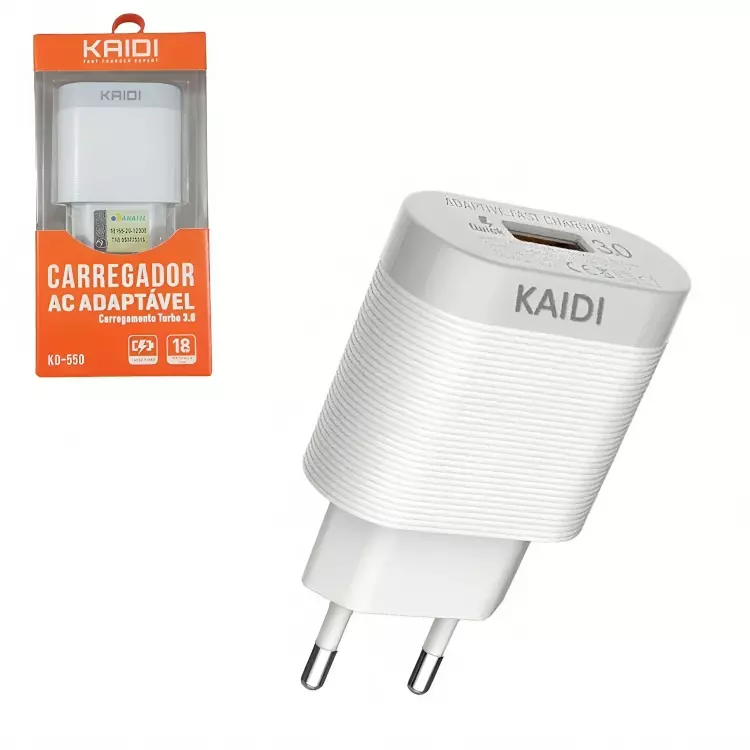 FONTE CARREGADORA TURBO KAIDI KD-550