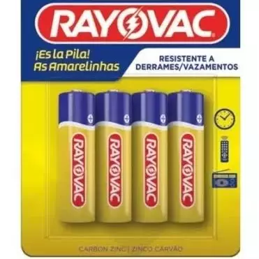 Pilha Rayovac AA Grande