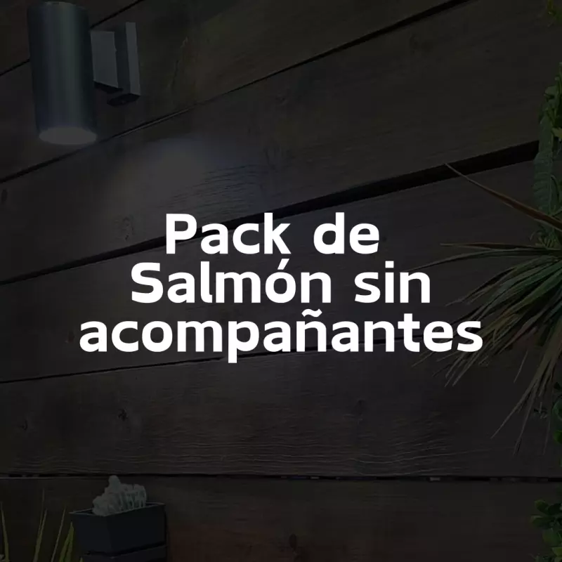 Salmón - Pack sin acompañantes