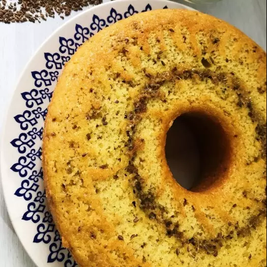 Bolo Fubá c/ Erva Doce