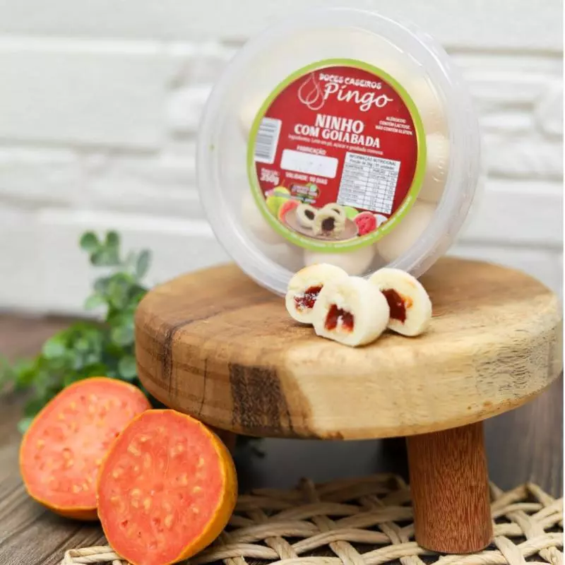 1853- PINGO NINHO COM GOIABA 350G