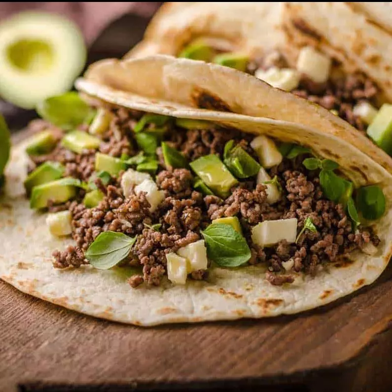 TACOS DE BISTEC