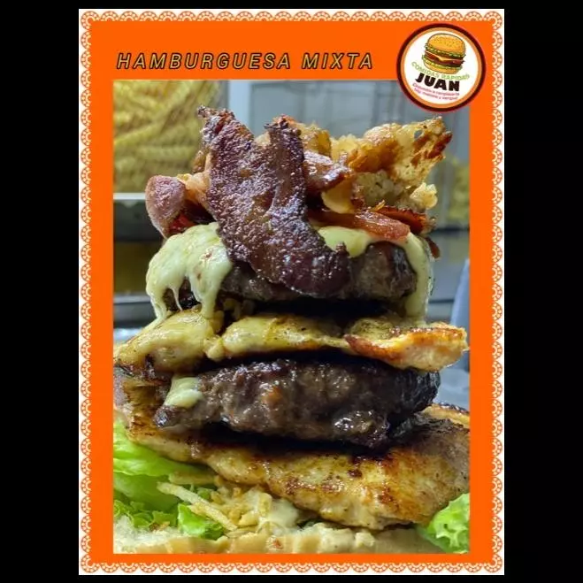 HAMBURGUESA MIXTA