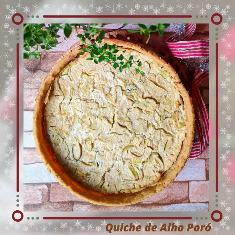 Quiche De Alho Poró congelada