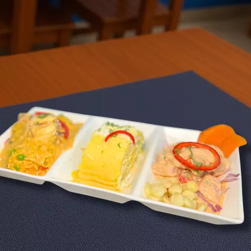 Ceviche, Causa  y Arroz