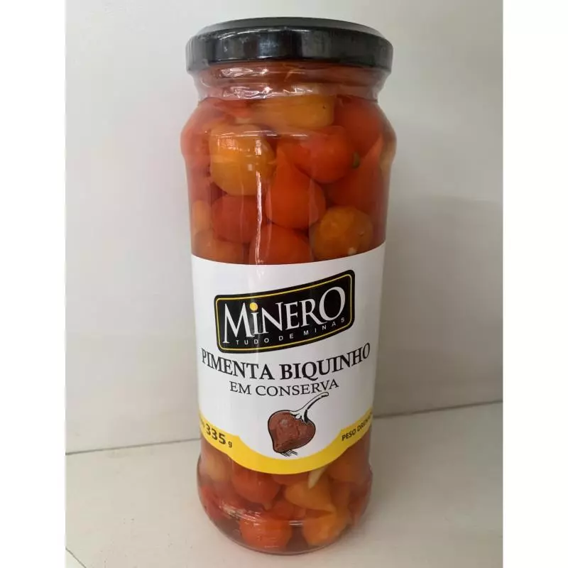 Pimenta biquinho em conserva
