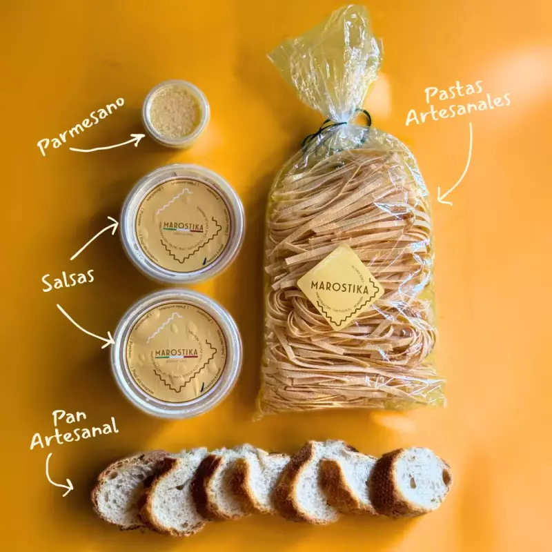 Combo CRUDO pastas 5 personas