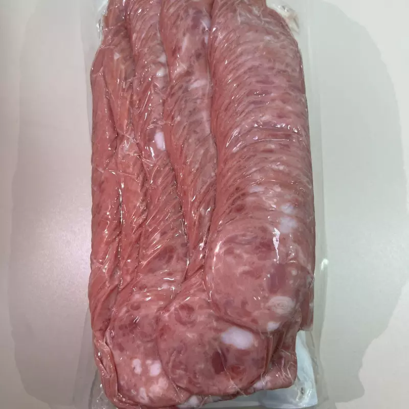 LINGUIÇA TIPO CALABRESA FATIADO