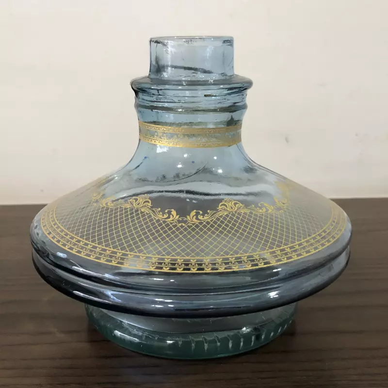 Vaso Aladim azul bebe decorado