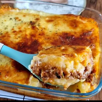Escondidinho de carne moída