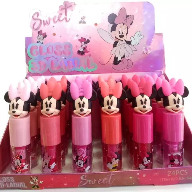 GLOSS LABIAL MINNIE 3D