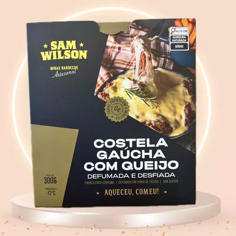 Costela Bovina com Queijo