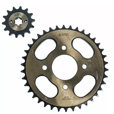 PLATO PIÑON PULSAR 180UG 520 NEGRO