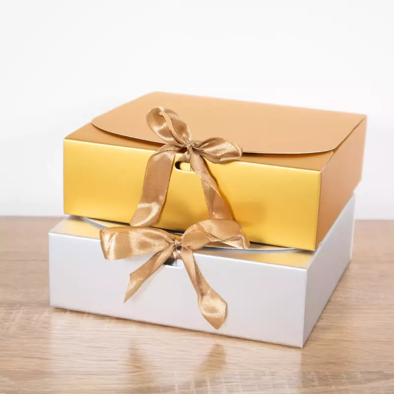 Caja de Lazo Metalizada #2