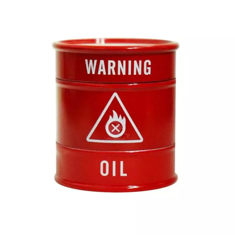 DICHAVADOR DE METAL - BARRIL DE ÓLEO