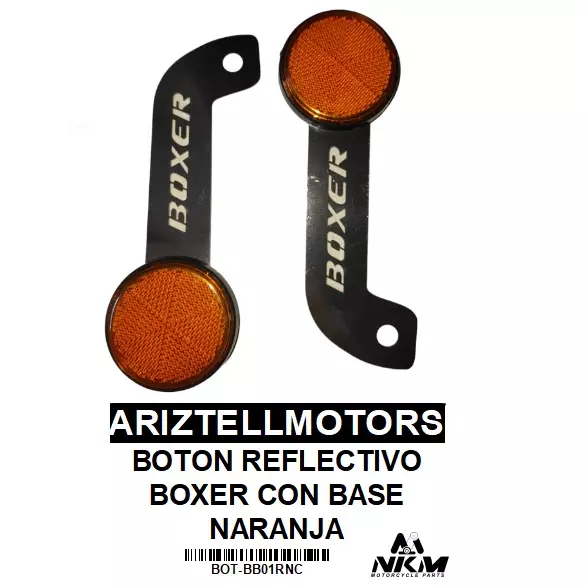 BOTON REFLECTIVO BOXER CON BASE NARA