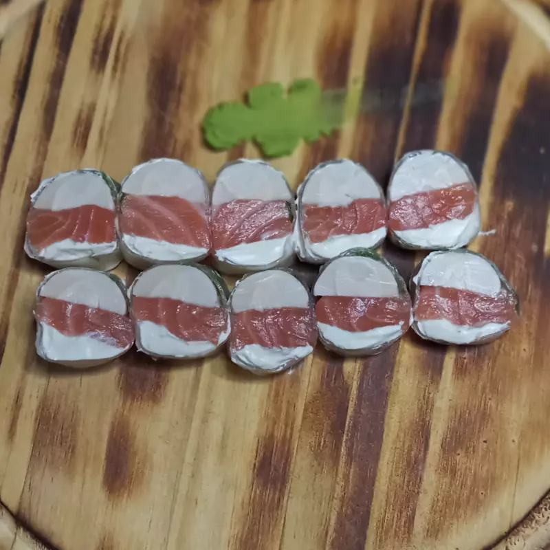 Folha de Arroz Salmão e Palmito