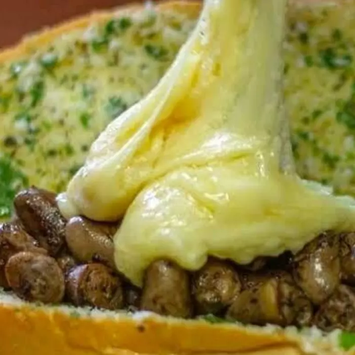 Coração c/ mussarela