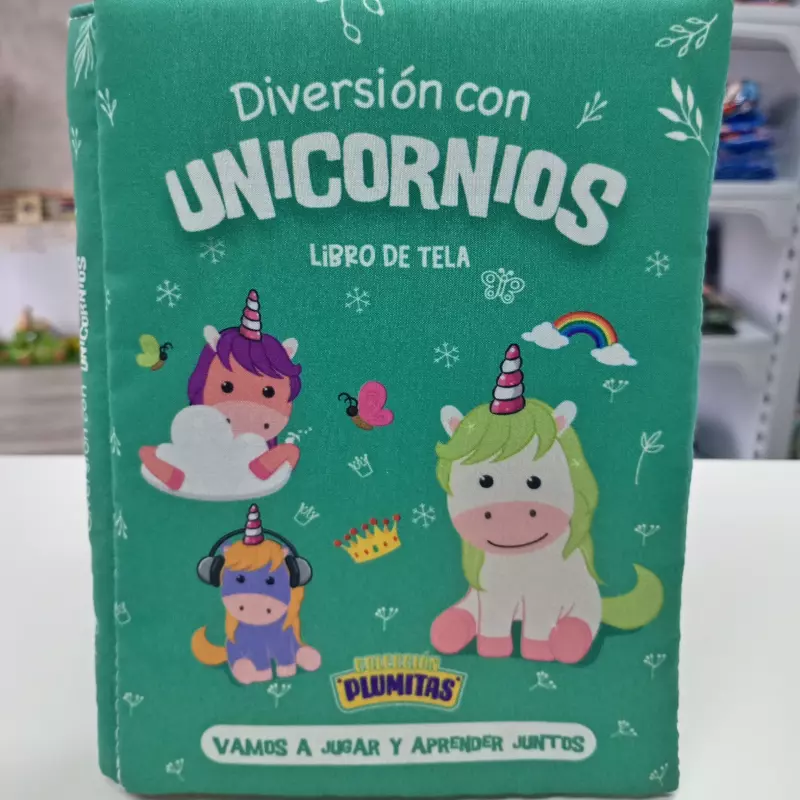 UNICORNIOS - LIBRO DE TELA
