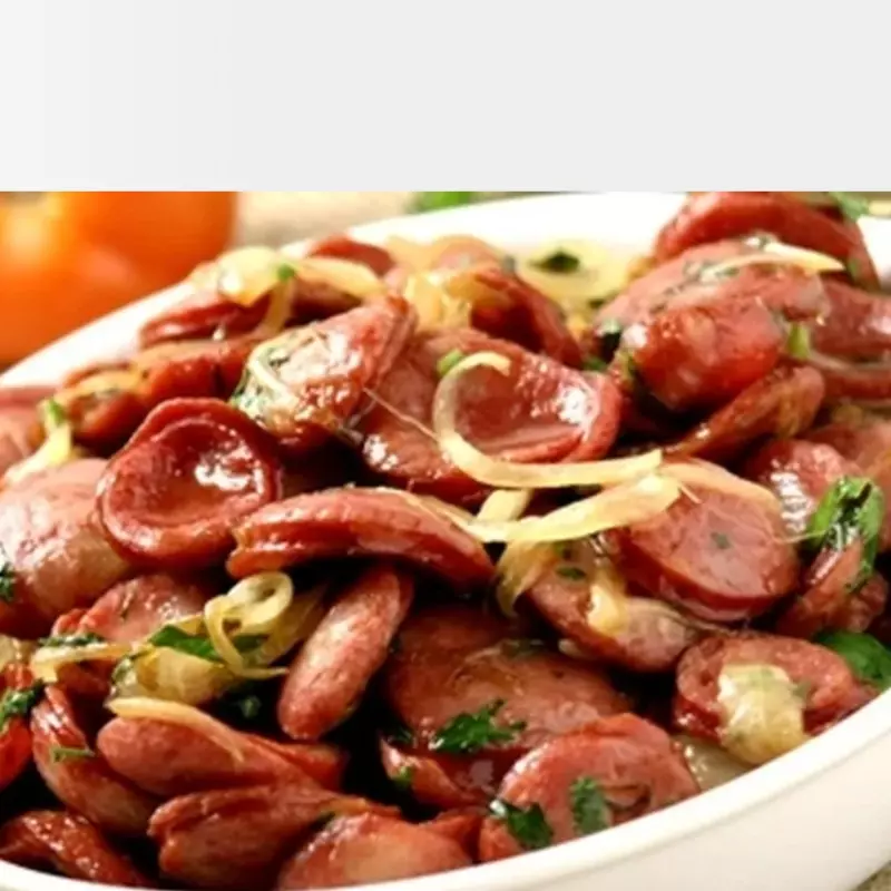 Porção de calabresa