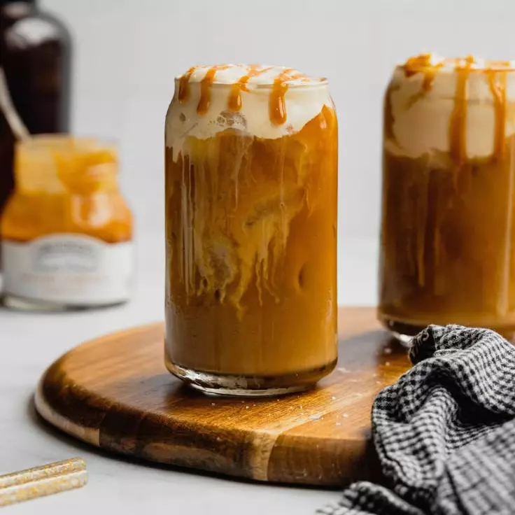 Salted caramel frío