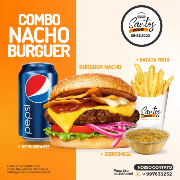 #10 COMBO NACHO – 1 PESSOA