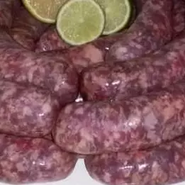 Linguiça Bovina  c/ sabor LIMÃO