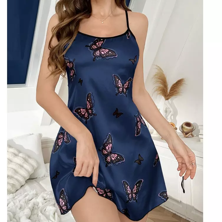 Vestido de Seda estampado de Maripos