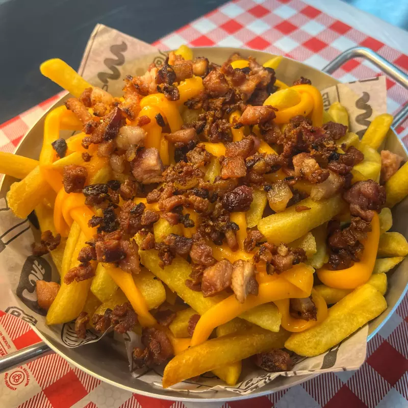 Batata c/ Cheddar e Bacon