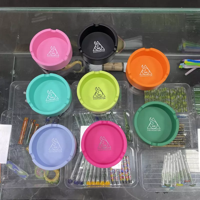 Cinzeiros sdf redondo colorido