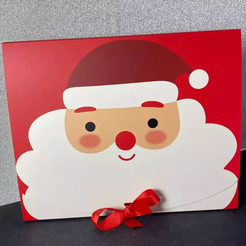 Cajas de navidad con lazo