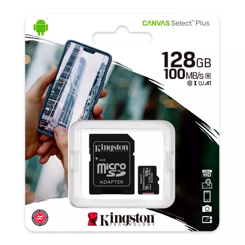 Micro SD Kingston (128 GB)