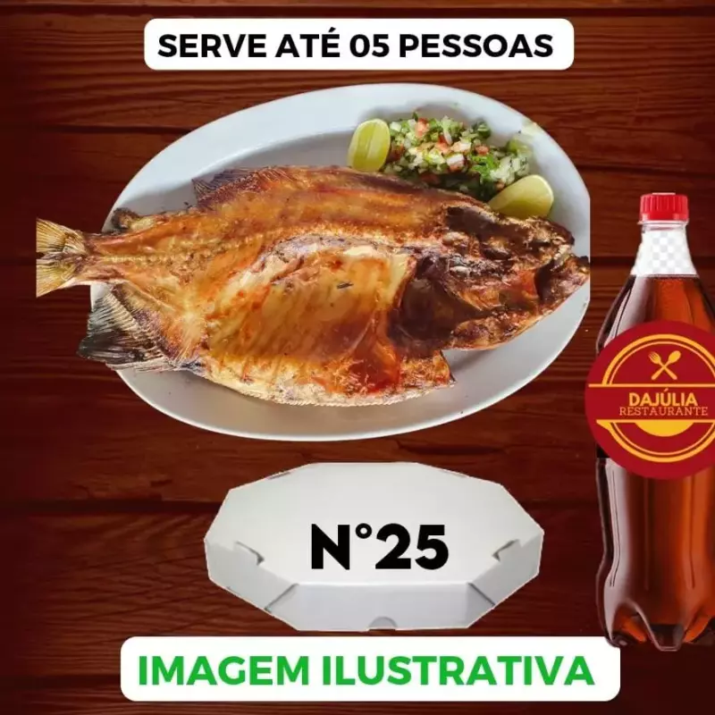 BANDA DE TAMBAQUI NA CAIXA Nº 25+PET