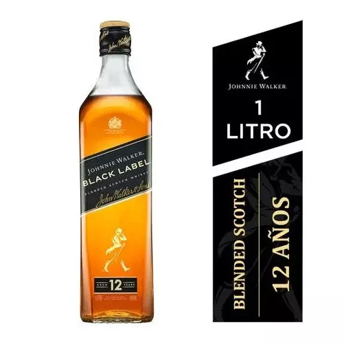 JOHNNIE WALKER BLACK LABEL LITRO