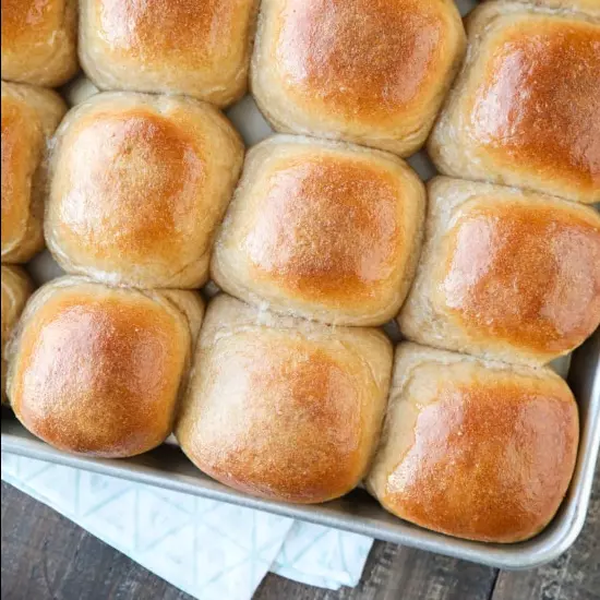 Bonetes de cena masa madre