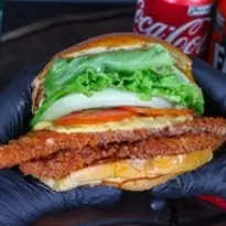 Chiken salada duplo +batata