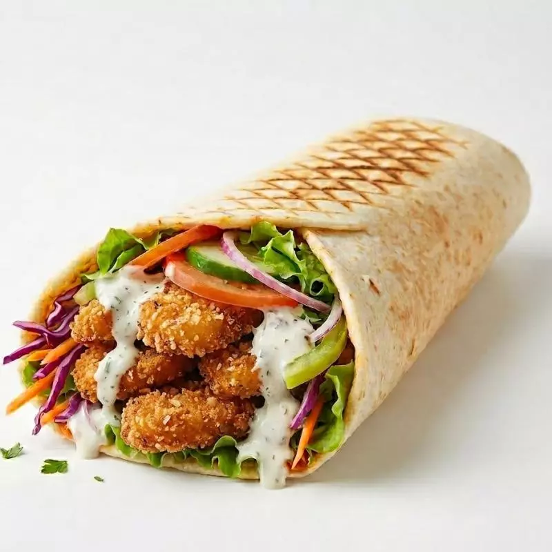 Wrap de Pollo Súper Crispy
