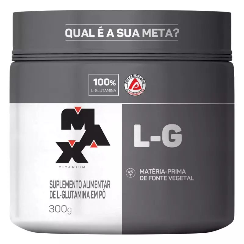 Glutamina 300g Max Titanium